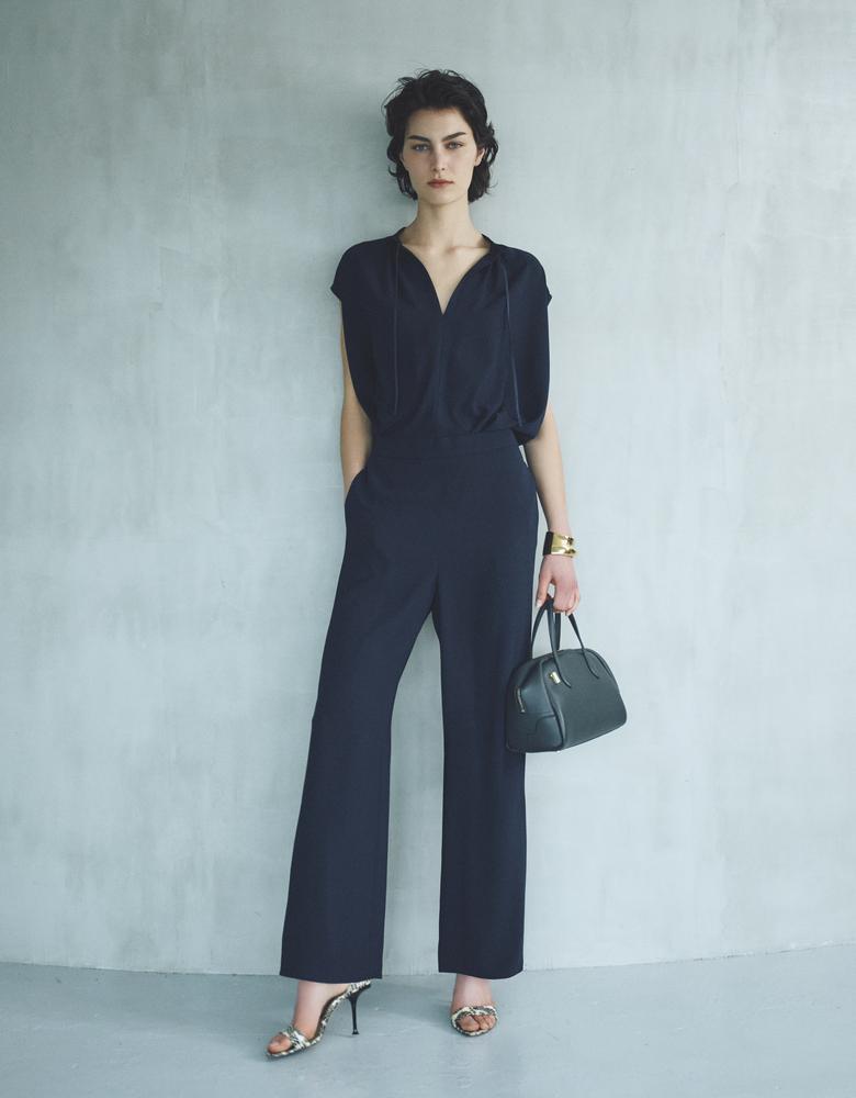 theory luxe バルーンスリーブ 半袖 カットソーブラウス ブラック Blouse Style Edition | Theory luxe（セオリーリュクス）公式通販サイト